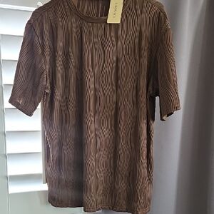 Ekouaer Brown Shirt